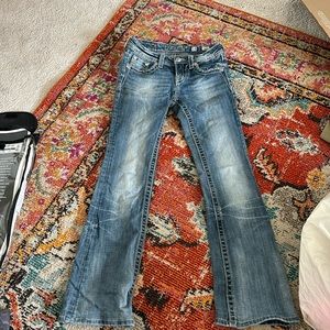 Miss me jeans size 14. Dark wash